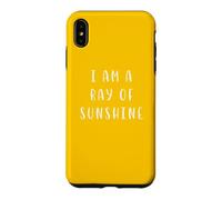 Carcasa para iPhone XS MAX Soy un Rayo de Sol Declaración motivadora Inspiradora