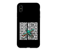 Carcasa para iPhone XS MAX Space Junk Debris Watcher Satellite Tracker