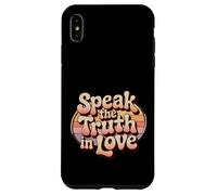 Carcasa para iPhone XS MAX Speak The Truth In Love Amable honestidad fe -