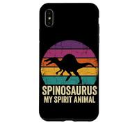 Carcasa para iPhone XS MAX Spinosaurus Retro Sunset My Spirit Animal