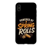 Carcasa para iPhone XS MAX Spring Rolls Eating Asian Food Funny