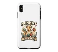Carcasa para iPhone XS MAX Squadra Italiana di giocatori di Bocce retrò Nonnas Champion