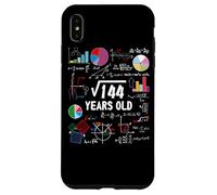 Carcasa para iPhone XS MAX Square Root of 144 12th Birthday 12 Year Old Math Nerd
