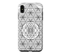 Carcasa para iPhone XS MAX Sri Yantra/Sri Chakra Símbolo Meditación, Yoga, Trabajo Energético