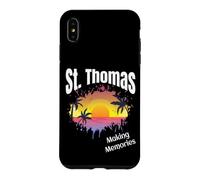Carcasa para iPhone XS MAX St Thomas Making Memories Matching Familia Vacaciones Playa