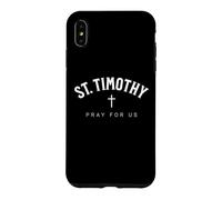 Carcasa para iPhone XS MAX St. Timothy Catholic Patron Christian Saint