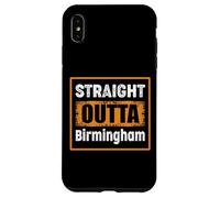 Carcasa para iPhone XS MAX Straight Outta Birmingham Alabama USA Retro Envejecido