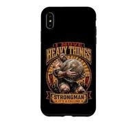 Carcasa para iPhone XS MAX Strongman It's A Calling I Move Heavy Things Stones Lifting