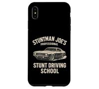 Carcasa para iPhone XS MAX Stuntman Joe's Professional Stunt Driving School Test Pass