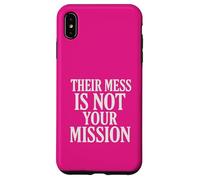 Carcasa para iPhone XS MAX Su Desastre no es tu misión