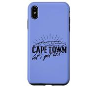Carcasa para iPhone XS MAX Sudáfrica Ciudad del Cabo Table Mountain Travel Hiking Gifts