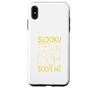 Carcasa para iPhone XS MAX Sudoku Solve Me Puzzle Lógica Pensamiento Rompecabezas