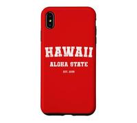 Carcasa para iPhone XS MAX Summer Hawaiian Islands (EST 1959) Hawaii Aloha State