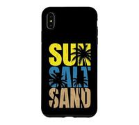Carcasa para iPhone XS MAX Sun Salt Sand - Viaje Familiar a la Playa Palmeras Playa de Vacaciones