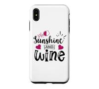 Carcasa para iPhone XS MAX Sunshine & Wine Book Club Merch,Read Between The Wines Women