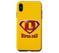 Carcasa para iPhone XS MAX Super Dad Shield tee Shirt, Happy Father's Day, Best Father