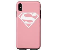 Carcasa para iPhone XS MAX Supergirl White & Pink Shield