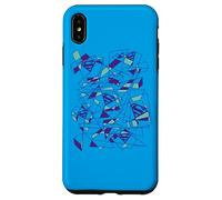 Carcasa para iPhone XS MAX Superman Geo Scribbles