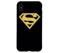 Carcasa para iPhone XS MAX Superman Gold & Black Shield