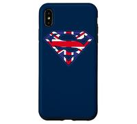 Carcasa para iPhone XS MAX Superman Great Britian Shield