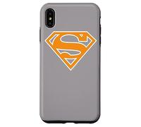 Carcasa para iPhone XS MAX Superman Light Orange & White Shield