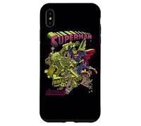 Carcasa para iPhone XS MAX Superman Versus Metallo Blacklight