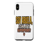 Carcasa para iPhone XS MAX Superpoderes of Abuela Frase Divertida para Abuelas