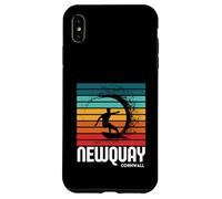 Carcasa para iPhone XS MAX Surf Newquay Cornwall Playa Vintage Retro Surf