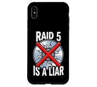 Carcasa para iPhone XS MAX System Administrator Raid 5 Is A Liar Server Tech