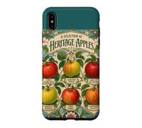 Carcasa para iPhone XS MAX Tabla de Frutas Heritage Apples Vintage Orchard
