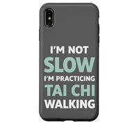 Carcasa para iPhone XS MAX Tai Chi Caminando No Soy Lento Humor