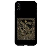 Carcasa para iPhone XS MAX Tarjeta de Tarot Vampiro Constelación Gótico