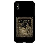 Carcasa para iPhone XS MAX Tarjeta del Tarot de la Constelación Doctor de la Plaga Oculto Gótico