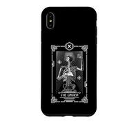 Carcasa para iPhone XS MAX Tarot Card The Gamer Gaming Astrología Esqueleto