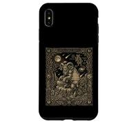 Carcasa para iPhone XS MAX Tarot Krampus Tarot Tótem Celestial Invierno