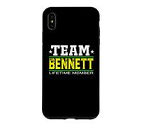 Carcasa para iPhone XS MAX Team Bennett Lifetime Member Surname Last Name Tree Reunion