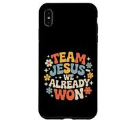 Carcasa para iPhone XS MAX Team Jesus We Already Won Victoria del Ganador Espiritual |-