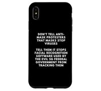 Carcasa para iPhone XS MAX Tell Anti Maskers It Stops Facial Recognition Top Dank Meme