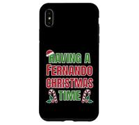 Carcasa para iPhone XS MAX Tener un Nombre de reunión Familiar de Fernando Christmas Time