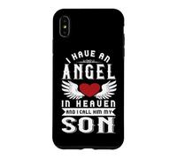 Carcasa para iPhone XS MAX Tengo un ángel en el Cielo y lo llamo Recuerdo de mi Hijo