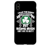 Carcasa para iPhone XS MAX Tenía Derecho a Permanecer en Silencio Pero Siendo irlandés