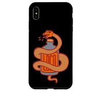 Carcasa para iPhone XS MAX Tequila Mezcal Serpiente Gusano Dia De Los Muertos Día De Los Muertos