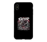 Carcasa para iPhone XS MAX Tesoro de Runa vikinga dragón nórdico Fafnir