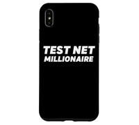 Carcasa para iPhone XS MAX Test Net Millionaire Funny Crypto Blockchain Test Net Coins