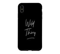 Carcasa para iPhone XS MAX Texto de Humor Divertido Divertido para la Gente Cosa Salvaje Divertida