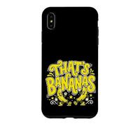 Carcasa para iPhone XS MAX That’s Bananas Retro Yellow Fruit Summer Characters