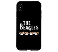 Carcasa para iPhone XS MAX The Beagles Funny Beagle Owner Gift Dog Music Lover Outfit