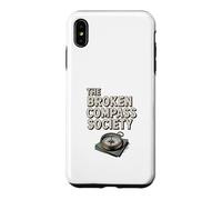 Carcasa para iPhone XS MAX The Broken Compass Society Viajes Senderismo Camping Aventura