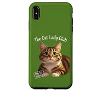 Carcasa para iPhone XS MAX The Cat Lady Club Cozy Tabby