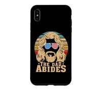 Carcasa para iPhone XS MAX The Dad Abides - Gafas Divertidas con Bandera Americana para el día del Padre